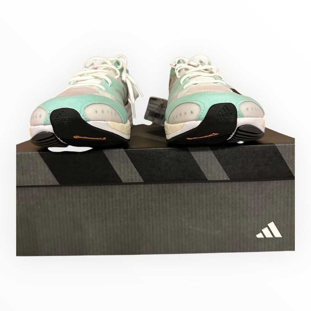 Adidas Adizero Adios 7 M Running Shoes Mint Sneaker Style GV9059 Men Size 10 US - Picture 13 of 16